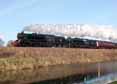 Photograph of Black Five - 44871 Black Five &  45407 THE LANCASHIRE FUSILIER at Crofton on 16/12/14