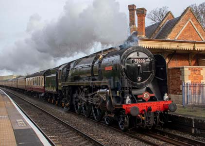 Purchase photo of 70000 BRITANNIA at Culham