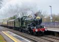 Photograph of CLUN CASTLE - 7029 CLUN CASTLE at Culham on 11/12/21
