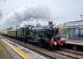 Photograph of CLUN CASTLE - 7029 CLUN CASTLE at Culham on 11/12/21
