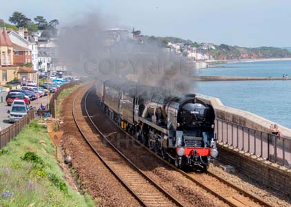 Purchase photo of 34046 BRAUNTON at Dawlish
