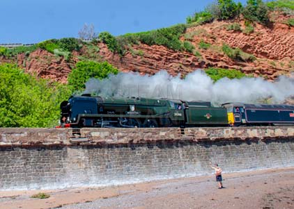 Purchase photo of 34046 BRAUNTON at Dawlish