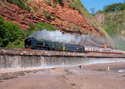 Purchase photo of 34046 BRAUNTON at Dawlish