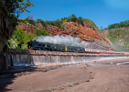 Purchase photo of 34046 BRAUNTON at Dawlish