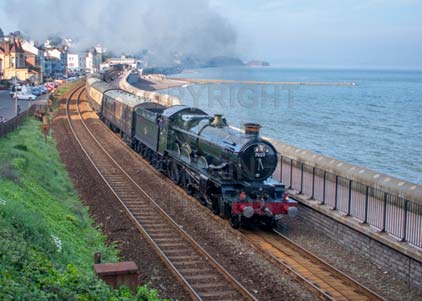 Purchase photo of 7029 CLUN CASTLE at Dawlish