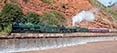 Poster ofCLUN CASTLE - 7029 CLUN CASTLE &  45596 BAHAMAS at Dawlish on 06/09/25