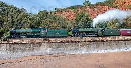 Purchase posters of 7029 CLUN CASTLE &amp;  45596 BAHAMAS