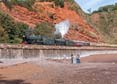 Photograph of CLUN CASTLE - 7029 CLUN CASTLE &  45596 BAHAMAS at Dawlish on 06/09/25
