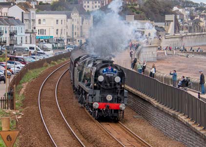 Purchase photo of 34028 EDDYSTONE at Dawlish