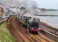Photograph of NUNNEY CASTLE - 5029 NUNNEY CASTLE at Dawlish on 21/06/25