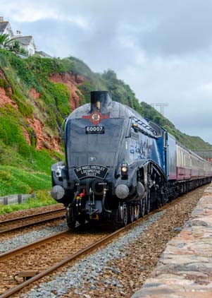 Purchase photo of 60007 SIR NIGEL GRESLEY at Dawlish