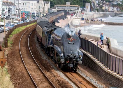 Purchase photo of 60007 SIR NIGEL GRESLEY at Dawlish