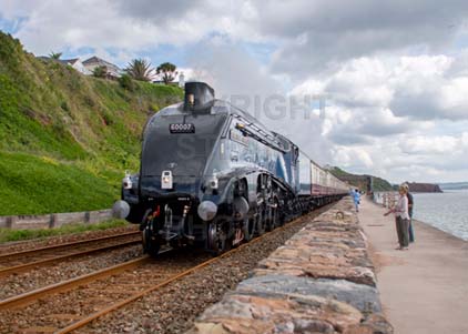 Purchase photo of 60007 SIR NIGEL GRESLEY at Dawlish