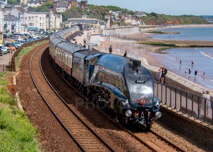 Purchase photo of 60007 SIR NIGEL GRESLEY at Dawlish