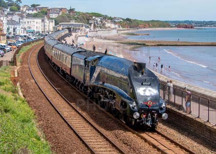 Purchase photo of 60007 SIR NIGEL GRESLEY at Dawlish