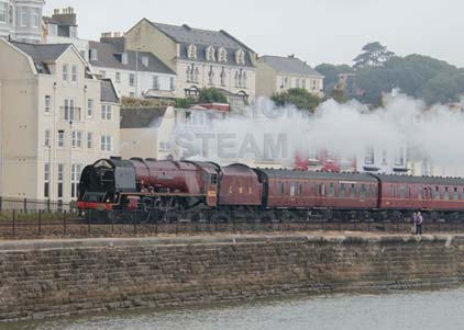 Purchase photo of 46233 DUCHESS OF SUTHERLAND at Dawlish