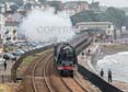 Photograph of DUCHESS OF SUTHERLAND - 46233 DUCHESS OF SUTHERLAND at Dawlish on 04/08/19