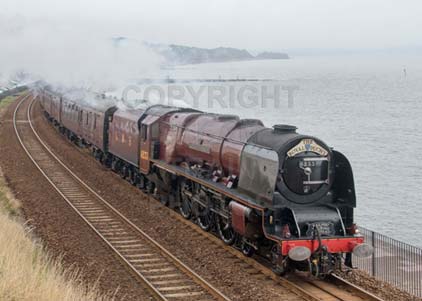 Purchase photo of 46233 DUCHESS OF SUTHERLAND at Dawlish