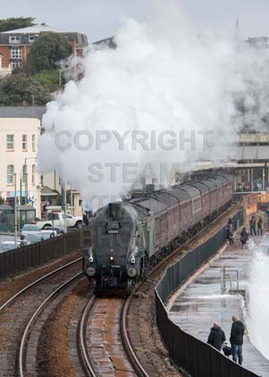 Purchase photo of 60009 UNION OF SOUTH AFRICA at Dawlish