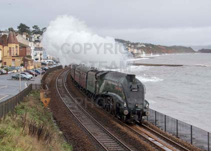 Purchase photo of 60009 UNION OF SOUTH AFRICA at Dawlish
