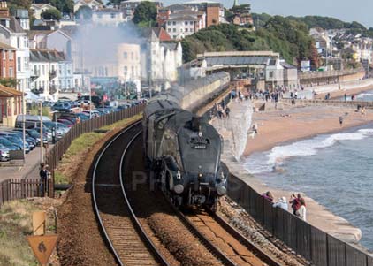 Purchase photo of 60009 UNION OF SOUTH AFRICA at Dawlish
