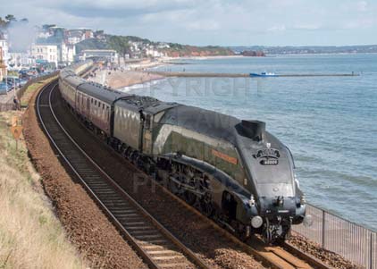 Purchase photo of 60009 UNION OF SOUTH AFRICA at Dawlish