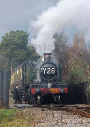 Purchase photo of 4144 2-6-2T at Didcot