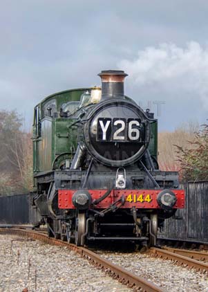 Purchase photo of 4144 2-6-2T at Didcot