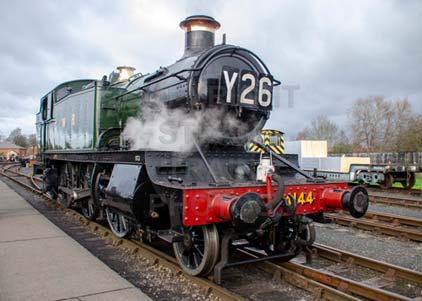 Purchase photo of 4144 2-6-2T at Didcot
