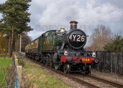 Purchase photo of 4144 2-6-2T at Didcot