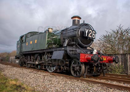 Purchase photo of 4144 2-6-2T at Didcot