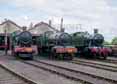 Photograph of COOKHAM MANOR - 6998 BURTON AGNES HALL,  7808 COOKHAM MANOR &  6106 2-6-2T at Didcot on 01/05/17