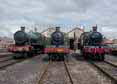 Photograph of COOKHAM MANOR - 6998 BURTON AGNES HALL,  7808 COOKHAM MANOR &  6106 2-6-2T at Didcot on 01/05/17