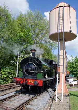 Purchase photo of 813 0-6-0 at Didcot