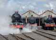 Photograph of COOKHAM MANOR - 6023 KING EDWARD II,  6998 BURTON AGNES HALL &  7808 COOKHAM MANOR at Didcot on 01/05/17