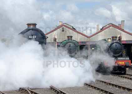 Purchase photo of 6023 KING EDWARD II,  6998 BURTON AGNES HALL &  7808 COOKHAM MANOR at Didcot