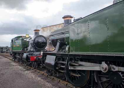 Purchase photo of GWR Engines at Didcot