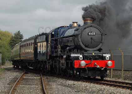 Purchase photo of 6023 KING EDWARD II at Didcot