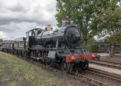 Purchase photo of 5322 2-6-0 Tender Locomotive at Didcot