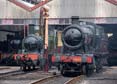 Photograph of 0-4-2T - 1466 0-4-2T &  3822 2-8-0 at Didcot on 02/08/25