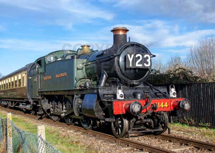 Purchase photo of 4144 2-6-2T at Didcot