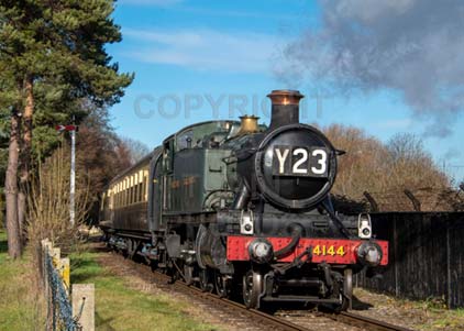 Purchase photo of 4144 2-6-2T at Didcot