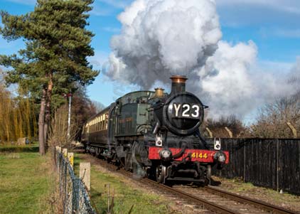 Purchase photo of 4144 2-6-2T at Didcot