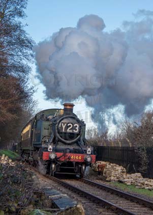 Purchase photo of 4144 2-6-2T at Didcot
