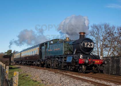Purchase photo of 4144 2-6-2T at Didcot