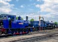 Photograph of Steam Images - The Blue Engines at Didcot on 02/06/22