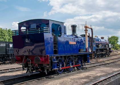 Purchase photo of The Blue Engines at Didcot