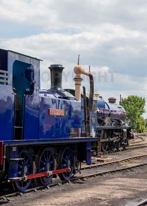 Purchase photo of The Blue Engines at Didcot