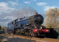Photograph of KING EDWARD II - 6023 KING EDWARD II at Didcot on 03/11/18