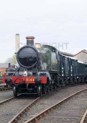 Purchase photo of 4144 2-6-2T at Didcot